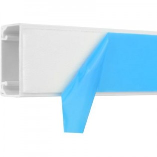 Self adhesive mini trunking